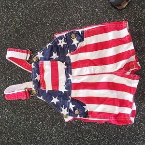 Kids flag overall